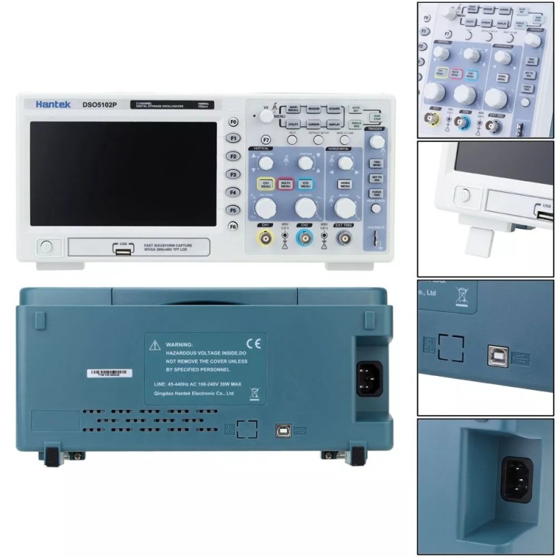 Osciloscopio Digital 100Mhz