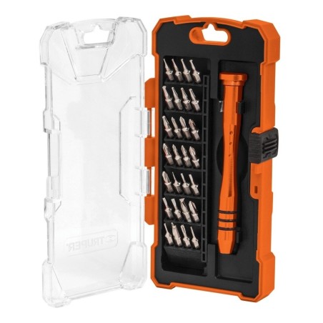 Juego desarmadores de precisión, punta intercambiable, 29pzas