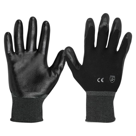 Guantes de nylon recubierto con nitrilo, chicos