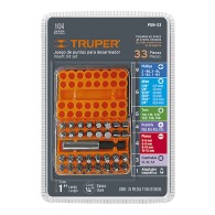 Juego de 32 puntas para desarmador Zanco 1/4"
