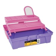 Caja de 14" rosa/morado con...