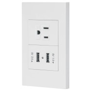 Placa armada de 1 contacto,...