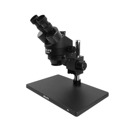 Microscopio trinocular, con base y lampara gratis