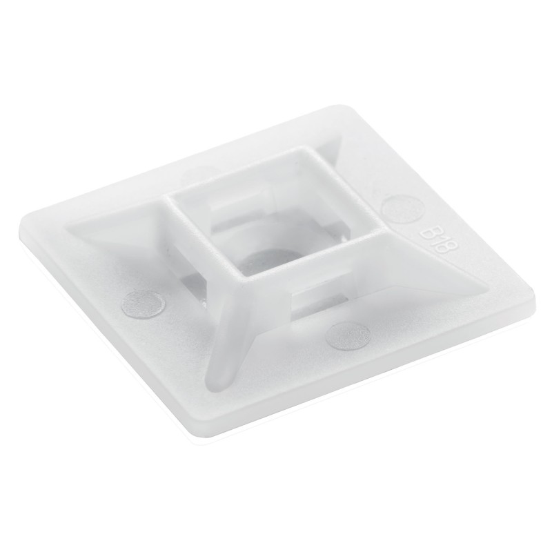 Base para cinchos con pegamento 3x3cm