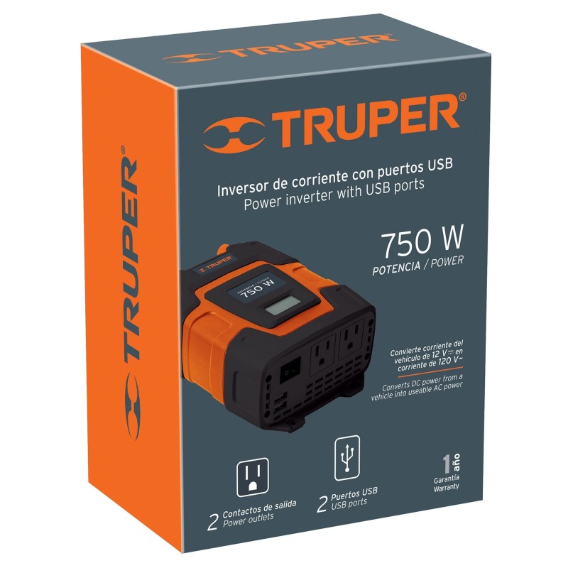 Inversor de Corriente de 750W