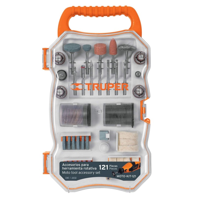 Kit de 121 accesorios para mototool (herramienta rotativa)