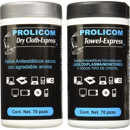 Paños y toallas antiestáticas