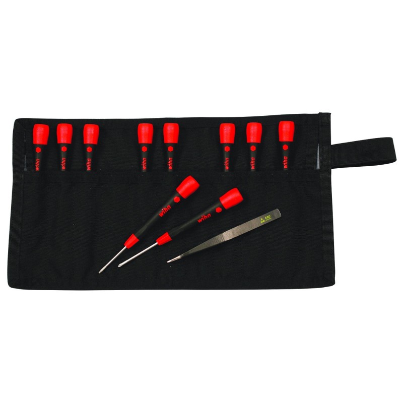 Kit de desarmadores Wiha PicoFinish para reparación de celulares