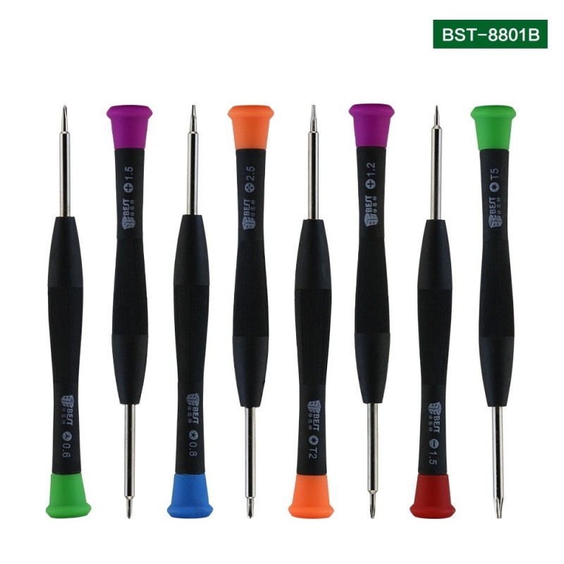 Kit de 8 manerales T hexagonales metricos Wiha