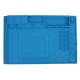 Tapete Azul ESD Resistente a temperatura 45x30cm
