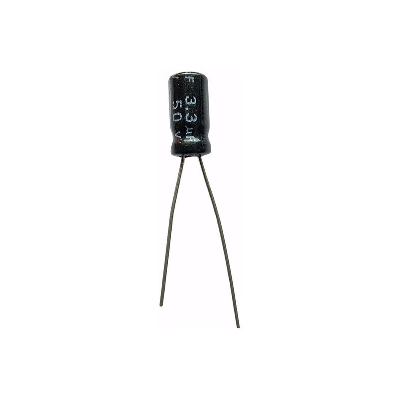 Capacitor electrolítico 3.3µF 50V