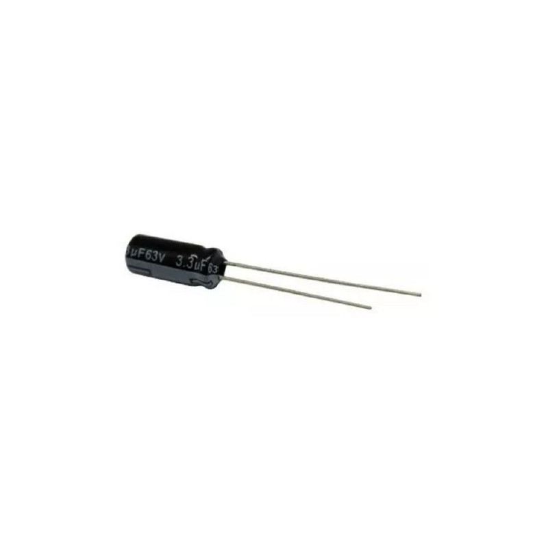 Capacitor electrolítico 3.3µF 63V
