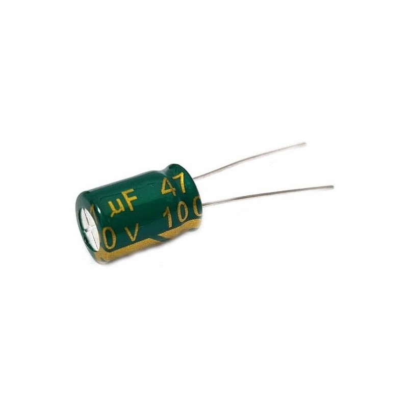 Capacitor electrolítico 4.7µF 100V