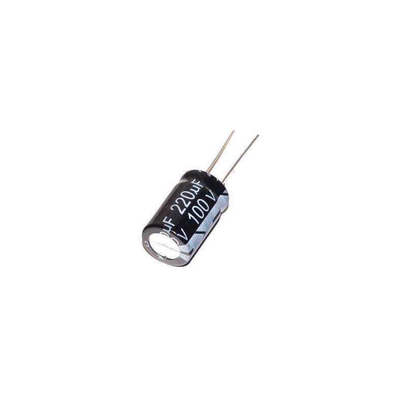 Capacitor electrolítico 220µF 100V