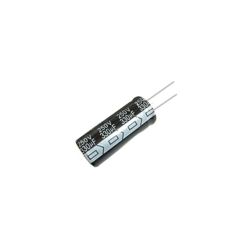 Capacitor electrolítico 330µF 250V