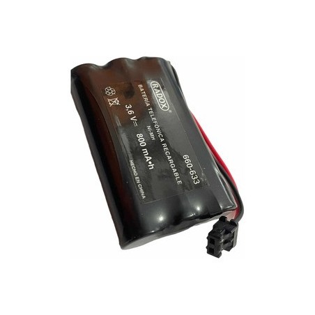 Batería recargable 3.6V 800mA