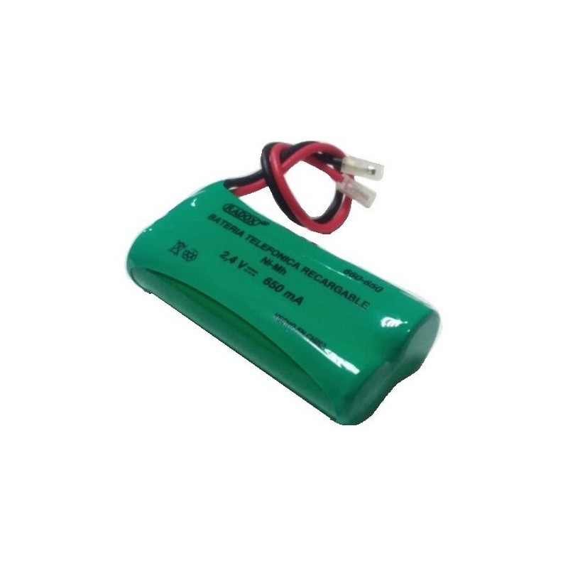 Batería telefónica recargable  2.4V  650mAh