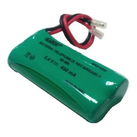 Batería telefónica recargable  2.4V  650mAh