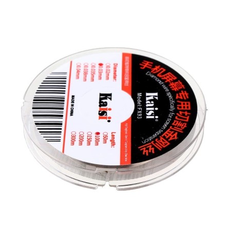 Hilo de Molibdeno de 0.08mm (100m)