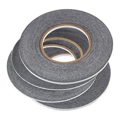 Cinta doble cara 5mm 50m (negra)