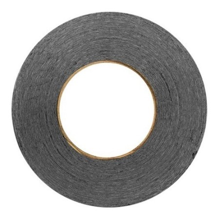 Cinta doble cara 8mm 50m (negra)