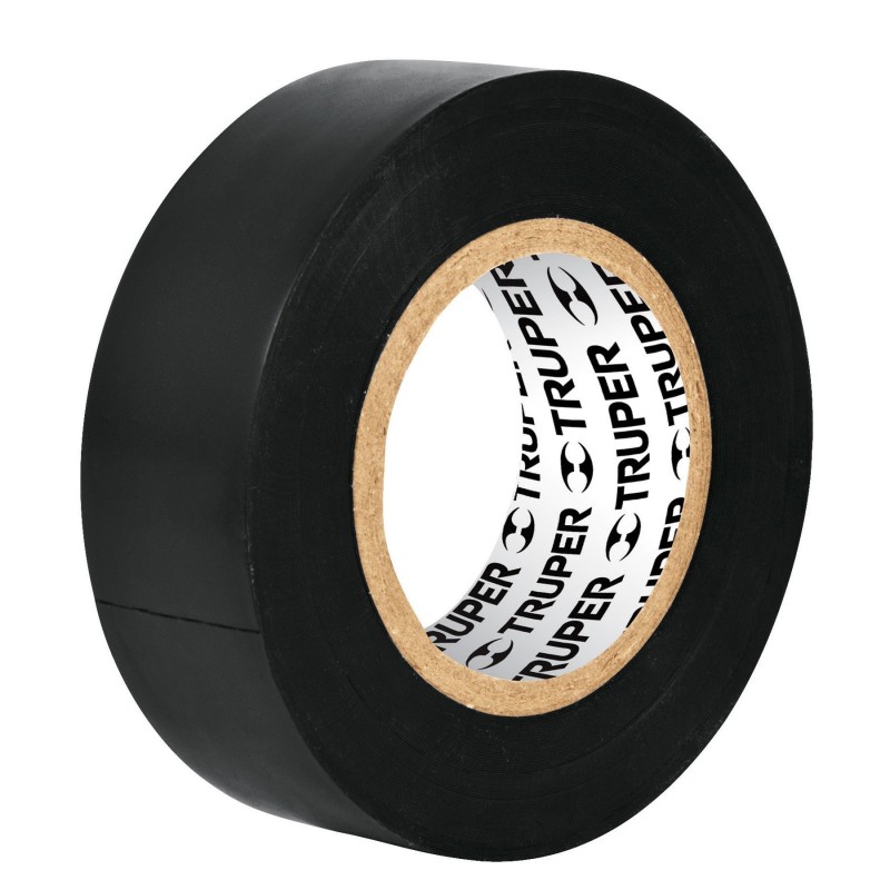 Cinta aislante negra 19mm X 18M