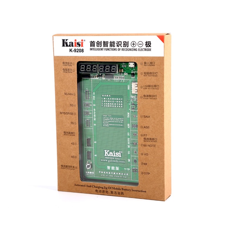 Cargador / Activador de Baterías internas / USB tester