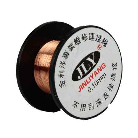 Hilo de cobre 0.10mm