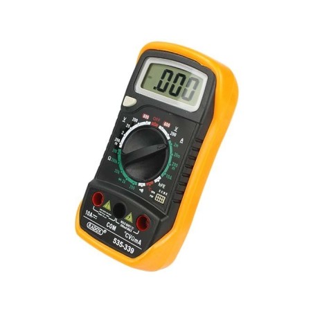 Multímetro digital con protección para golpes