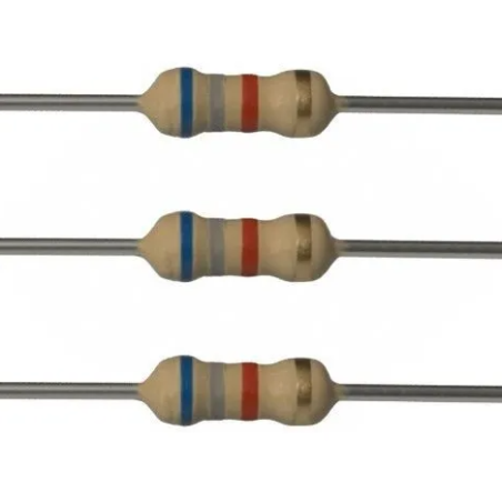 Resistencia de 6.8KΩ a 1/2W