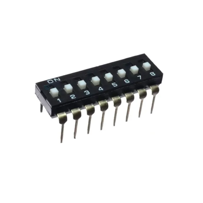 DIP switch 8 interruptores