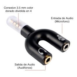 Divisor De Audio Estéreo...