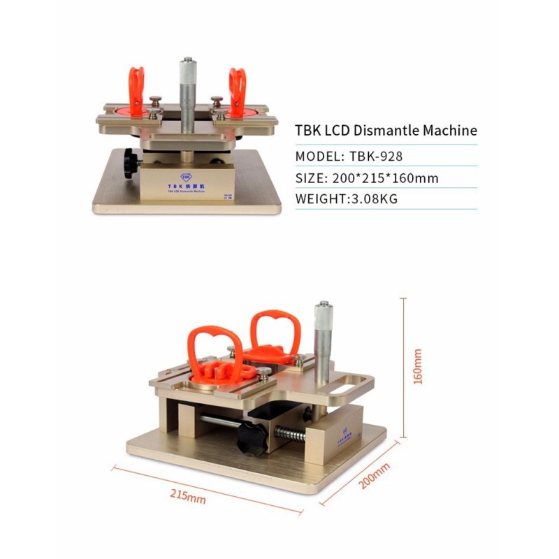Desmontadora / Separadora de LCD