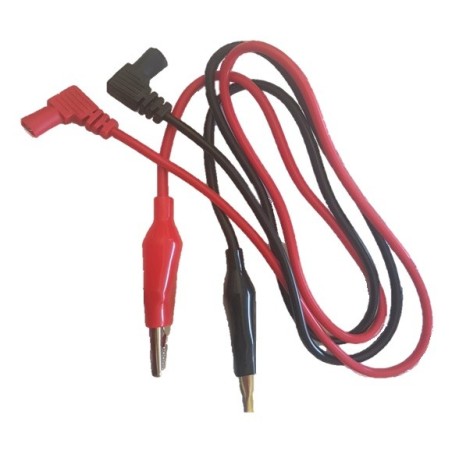 Puntas de caimán para multímetro o fuente