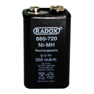 Batería recargable de 9V