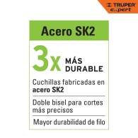 Navajas de repuesto para cutters, acero SK2