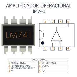 Circuito Integrado LM741