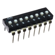 DIP switch 8 interruptores