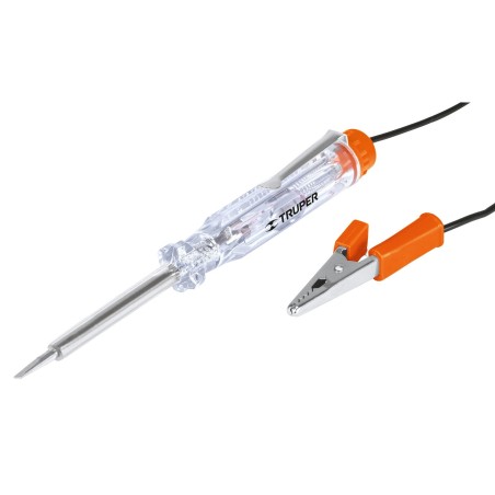 Probador de circuitos con caimán (14 cm)