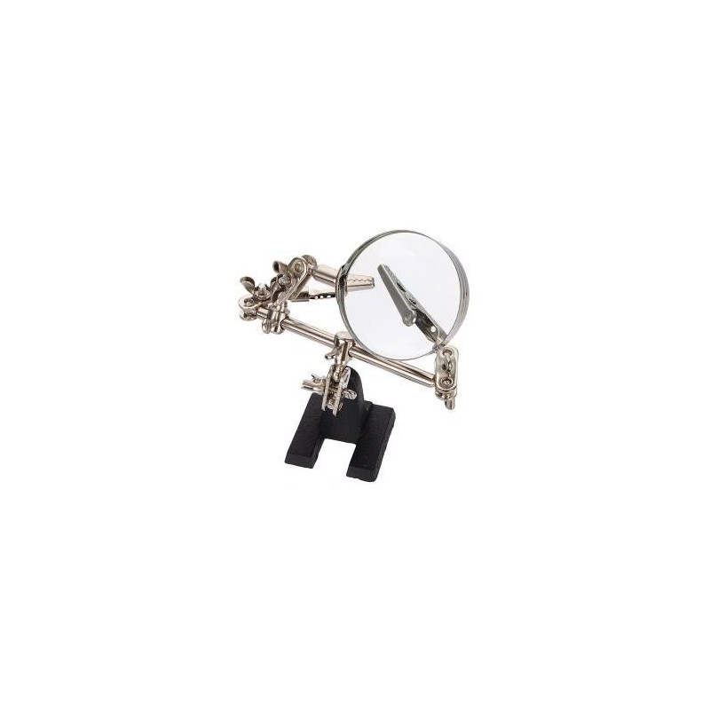 Mini soporte de ayuda con lupa para soldar (mini atril)  BEST