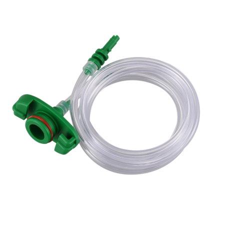 Adaptador para jeringa de 10cc con manguera