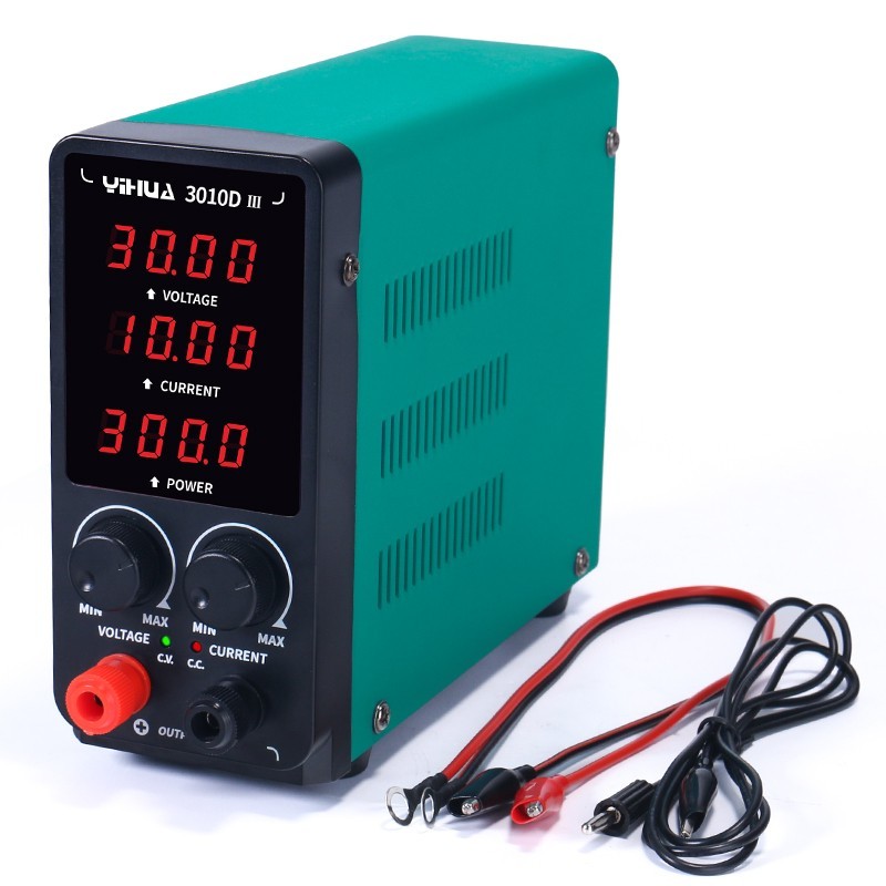 Fuente compacta digital 3010D-III de 30V 10A