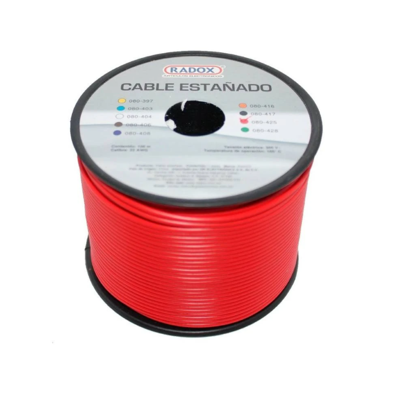 Cable estañado  22 AWG