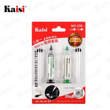 Kit de Soldadura Kaisi 138°  (Lead Free)