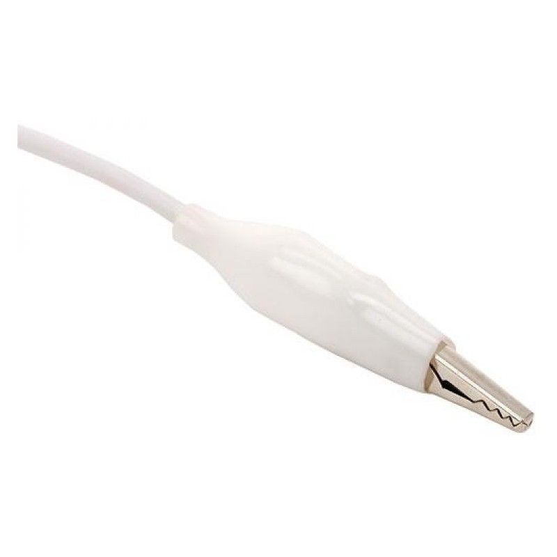 Juego de 10 cables con caimanes chicos