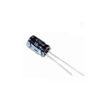 Capacitor Electrolítico 470µF 16V