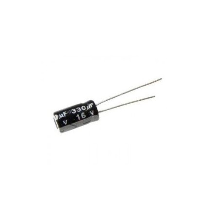 Capacitor Electrolítico 330µF 16V