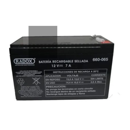 Batería recargable sellada 12V 7A