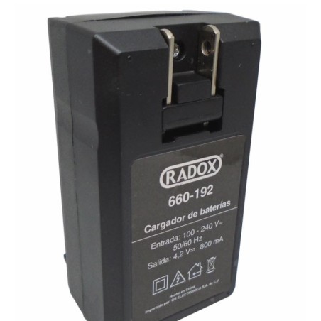 Cargador de baterías 18650