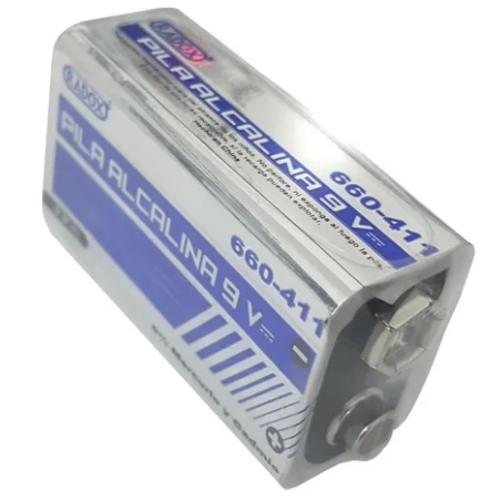 Pila / Bateria de 9V (alcalina)